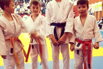 judoisti judo kluba bela krajina na tekmovanju