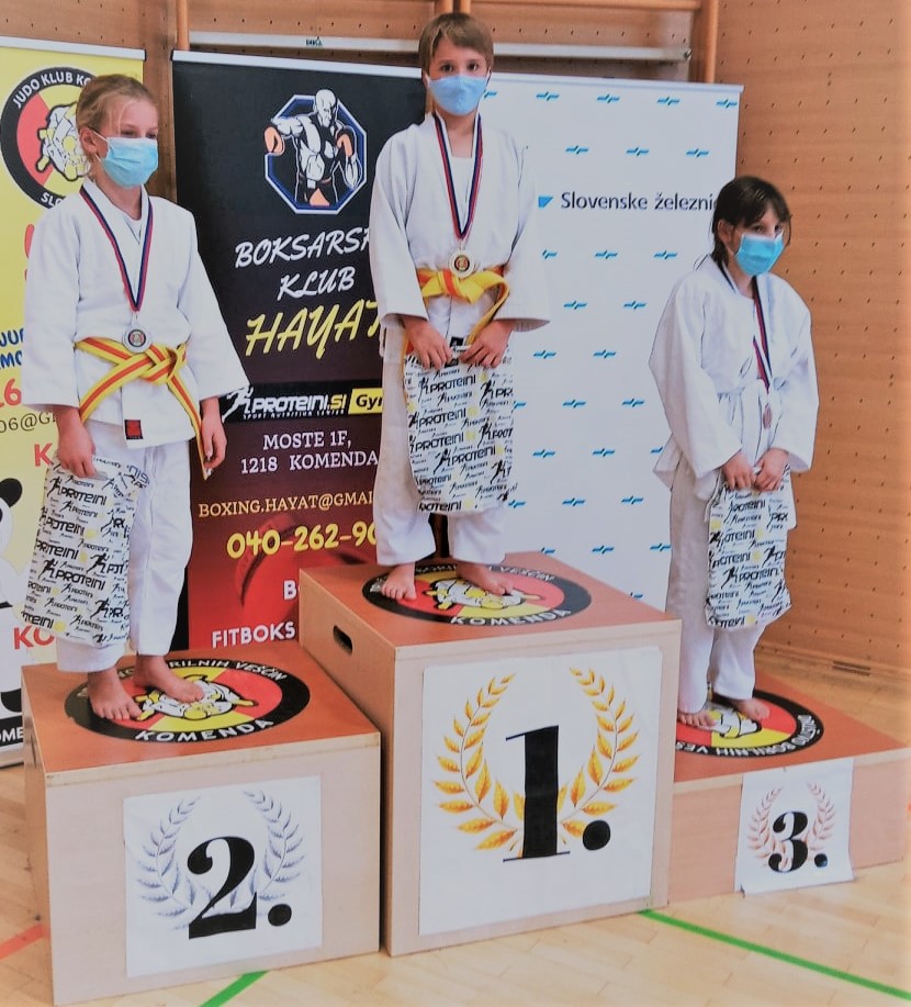 judo klub bela krajina na tekmovanju v Komendi 09.10.2021
