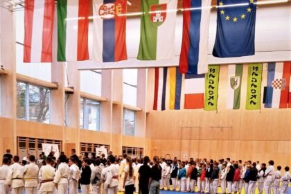 judo klub bela krajina na tekmovanju Mini Nagaoka v Ljubljani